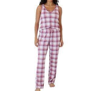 Eddie Bauer soft pajamas 2 PC pants & V-neck sleeveless top Women’s Size M
